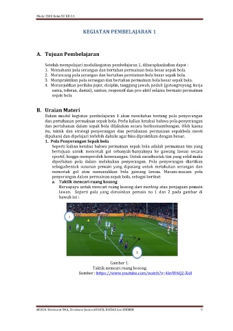 Materi Sepak Bola Kelas 10 - Memahami Dasar dan Strategi Bermain